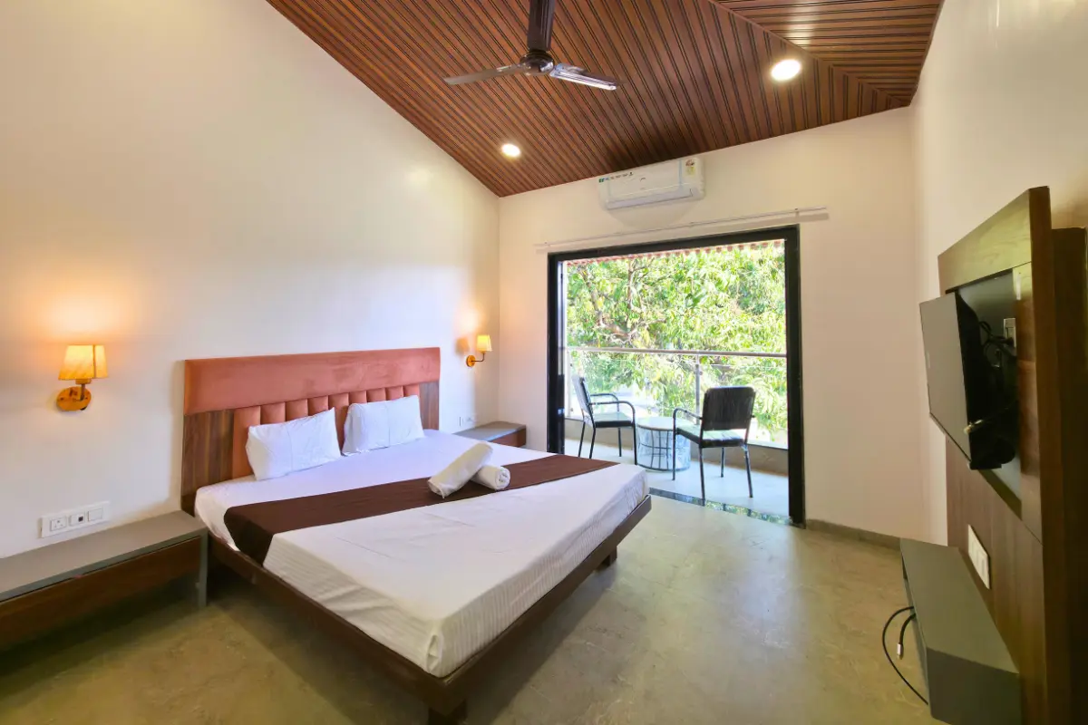Super Deluxe Room at Vishwas Devrai Resort Pune